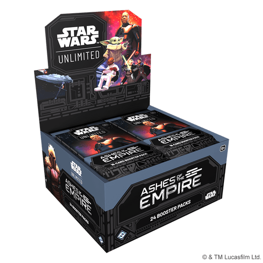 Star Wars Unlimited: Ashes of the Empire Booster Box sealed booster box