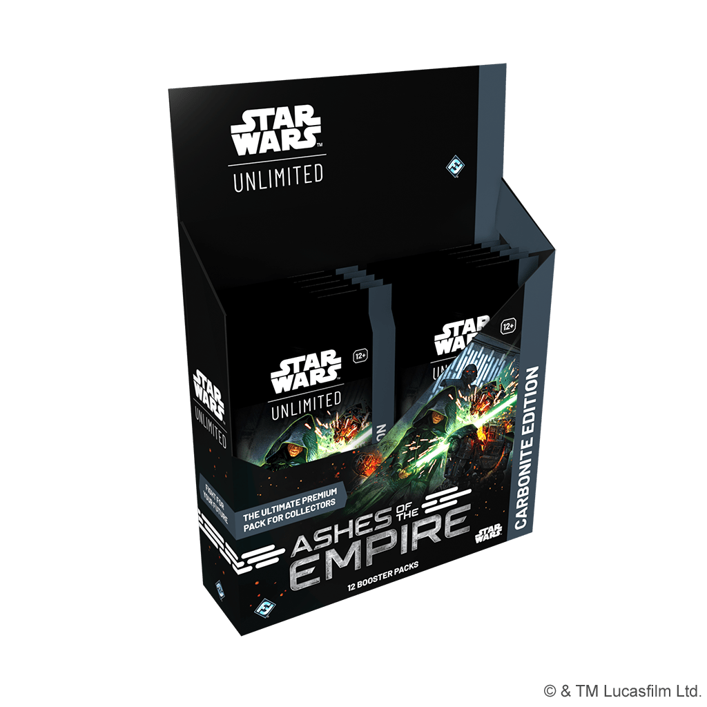 Star Wars Unlimited: Ashes of the Empire Carbonite Booster Box sealed booster box
