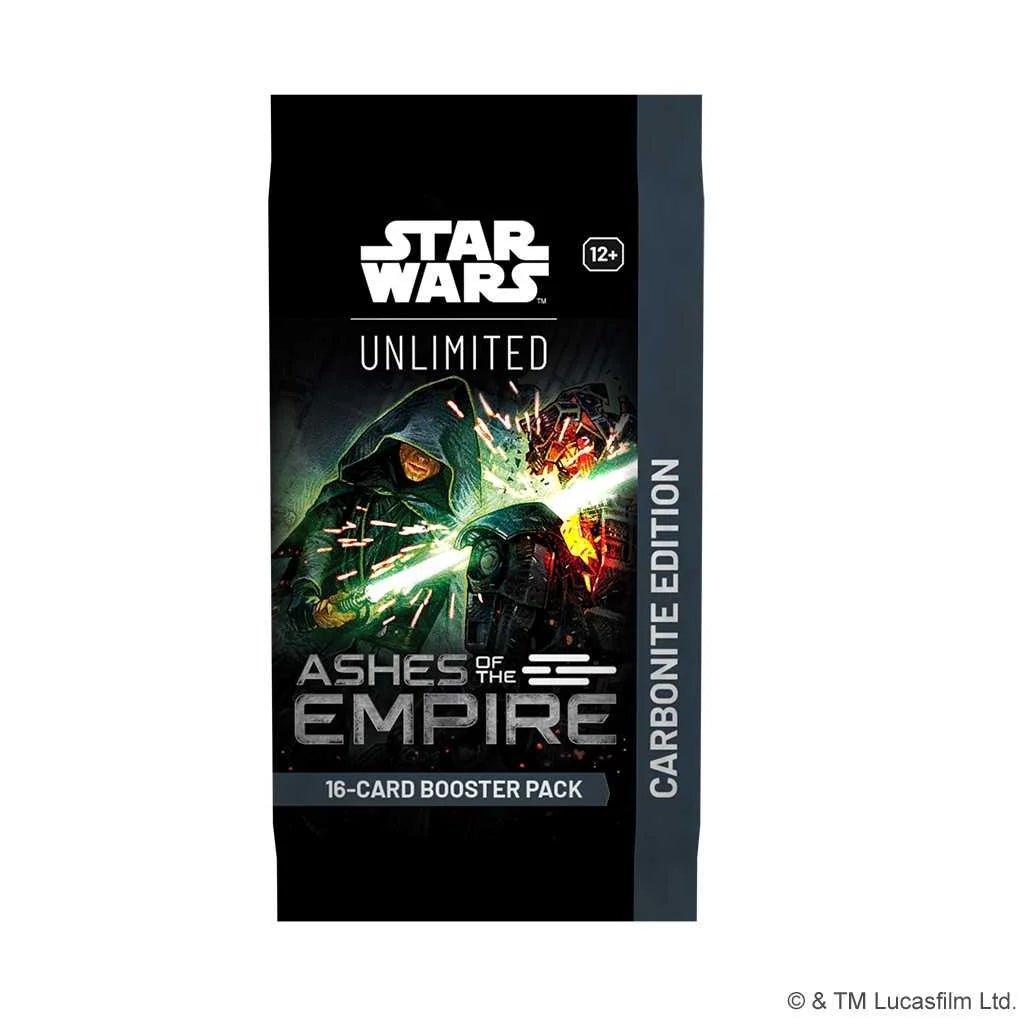 Star Wars Unlimited Ashes of the Empire Carbonite Booster Pack