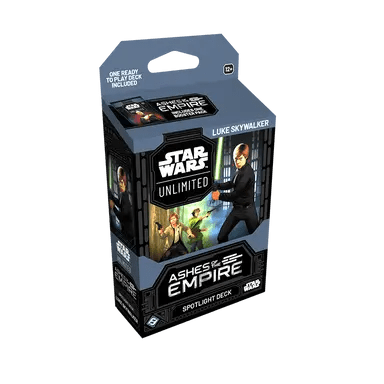Star Wars Unlimited: Ashes of the Empire Spotlight Deck - Luke preconstructed deck