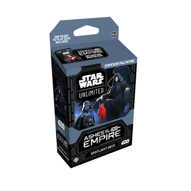 Star Wars Unlimited: Ashes of the Empire Spotlight Deck - Palpatine preconstructed deck