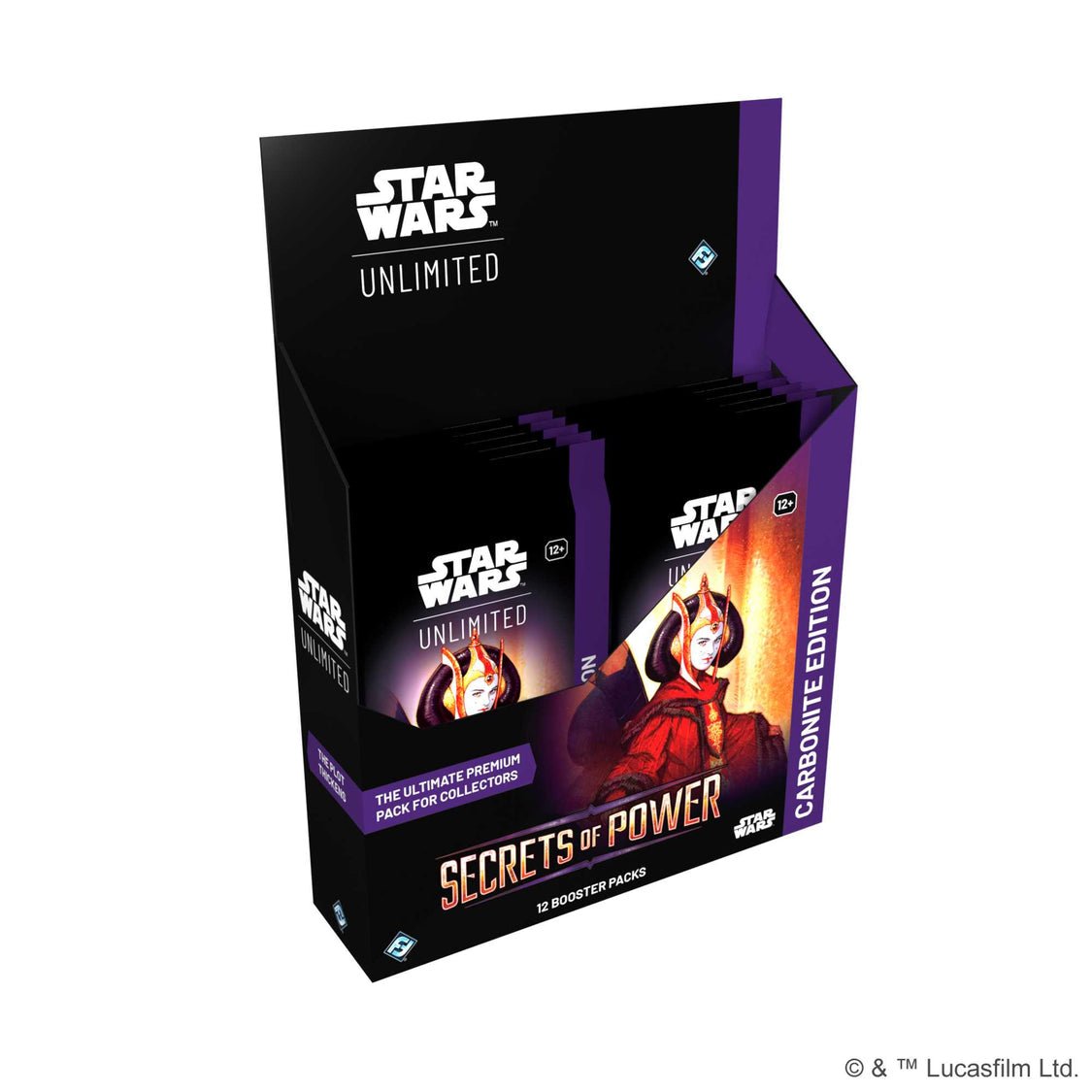 Star Wars: Unlimited - Secrets of Power Carbonite Booster Box sealed booster box