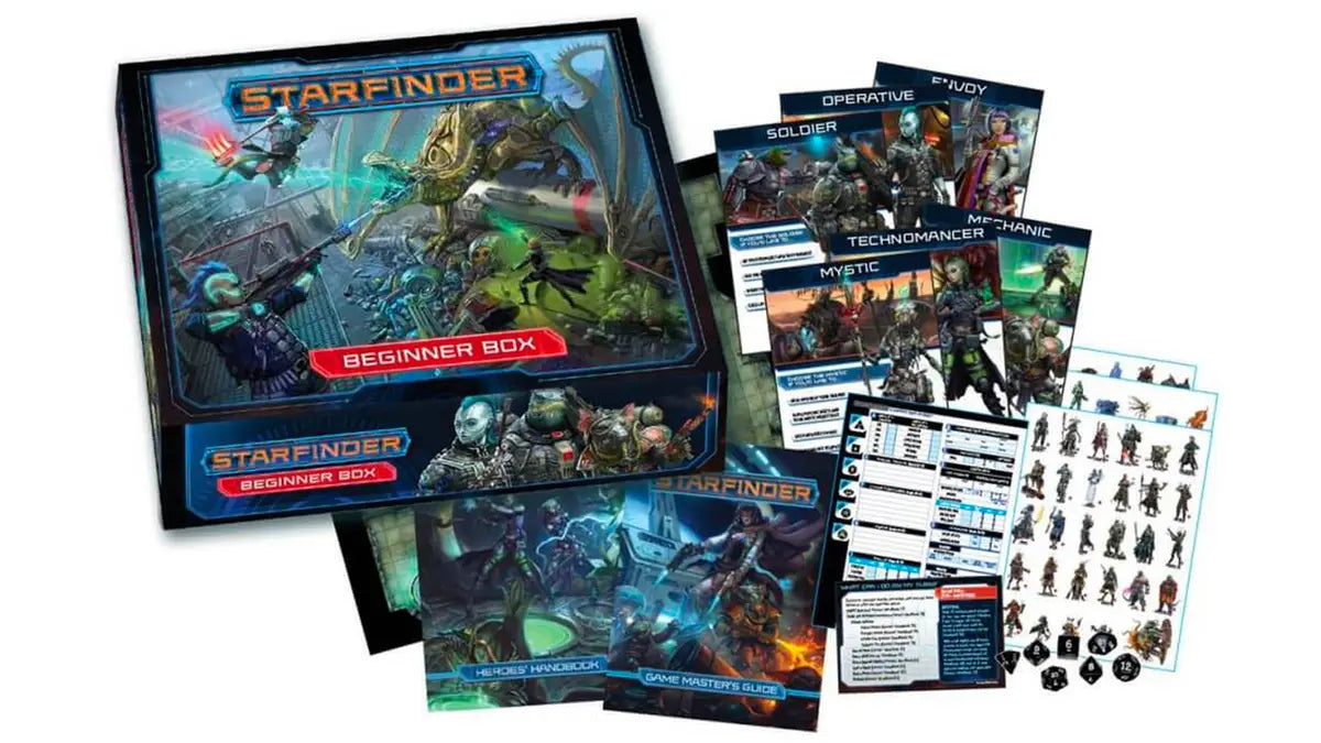 Starfinder Roleplaying Game: Beginner Box - Loaded Dice Barry Vale of Glamorgan CF64 3HD