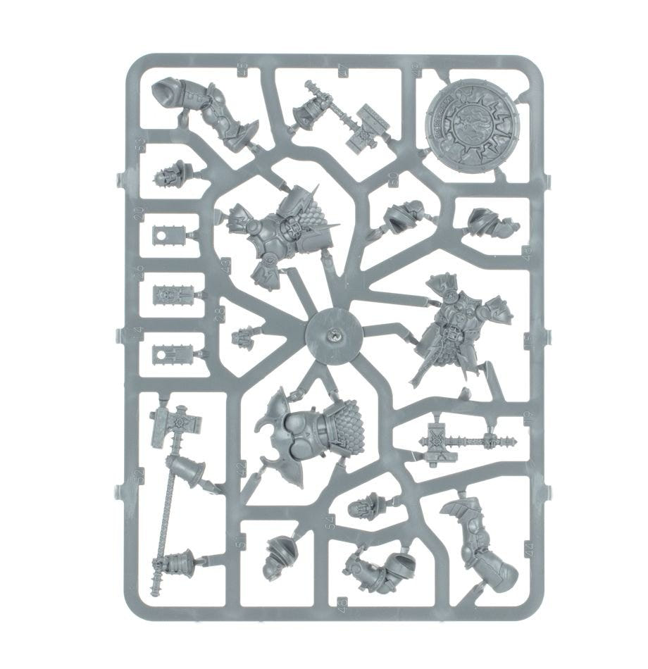 Stormcast Eternals Annihilators unpainted plastic sprue, frame 2 of 3