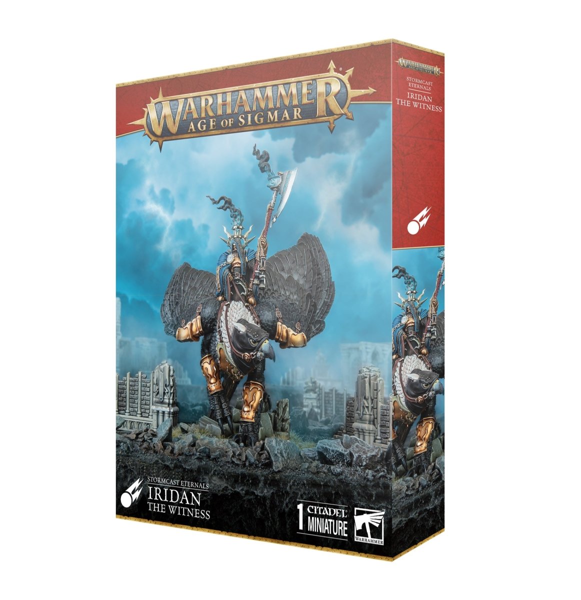 Warhammer Age of Sigmar Stormcast Eternals Iridan the Witness box front