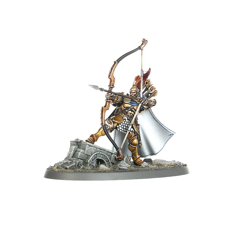 Stormcast Eternals: Knight-Judicator with Gryph-Hounds painted miniature - Loaded Dice