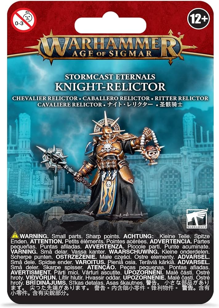 Games Workshop Stormcast Eternals Knight-Relictor blister pack