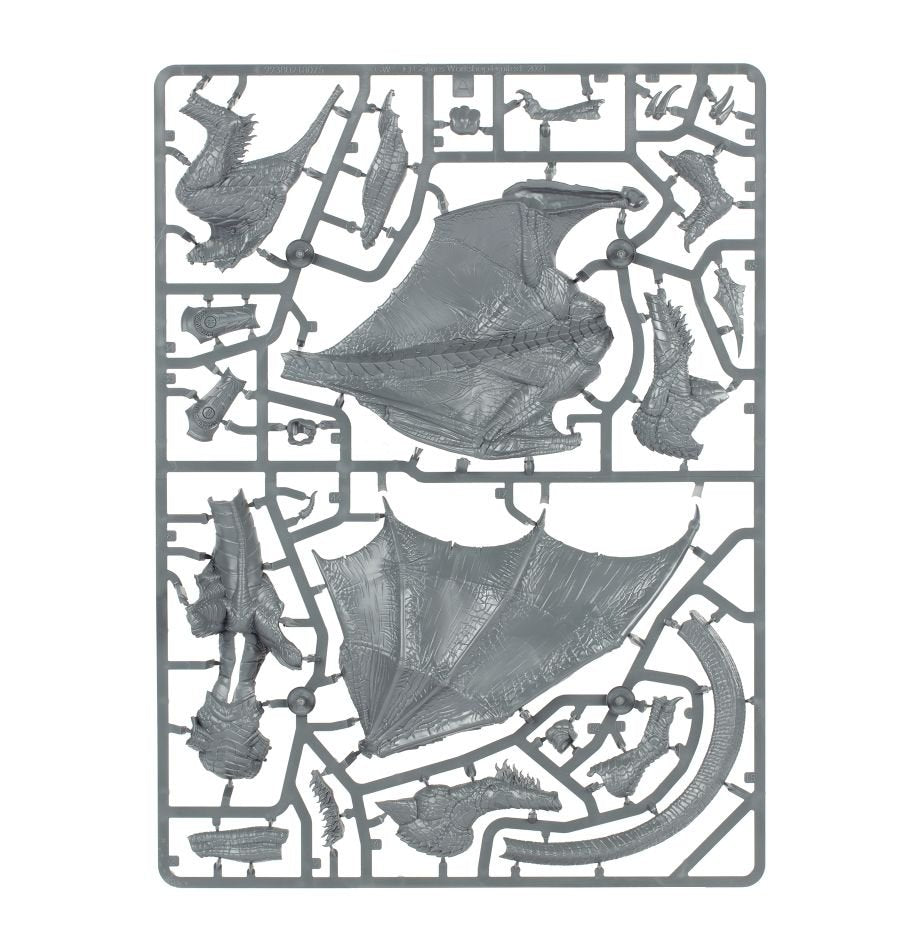 Stormcast Eternals: Krondys Son of Dracothian sprue contents - Loaded Dice