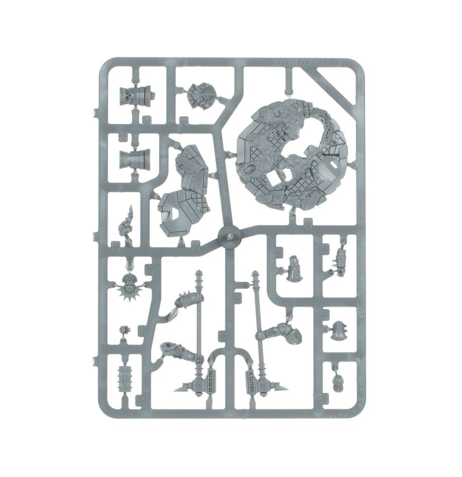 Stormcast Eternals: Lord-Commander Bastian Carthalos sprue contents - Loaded Dice