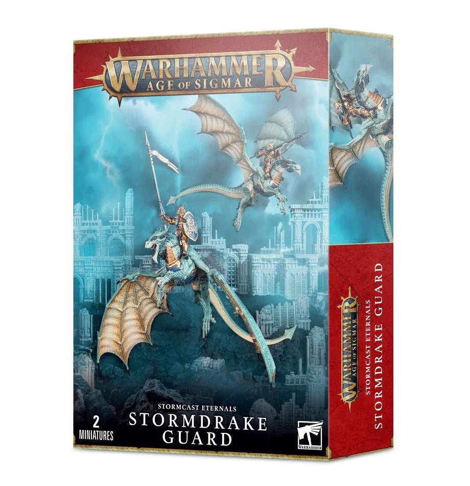 Games Workshop Age of Sigmar Stormcast Eternals Stormdrake Guard box front, 2 miniatures