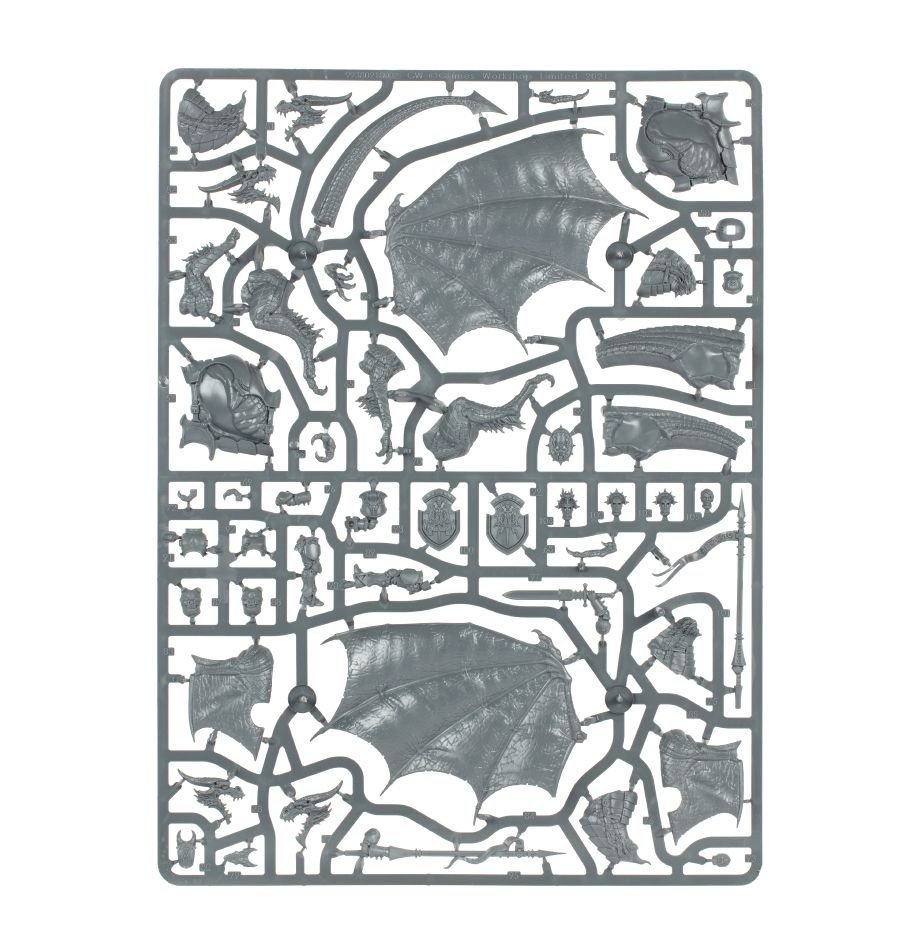 Stormcast Eternals: Stormdrake Guard sprue contents - Loaded Dice
