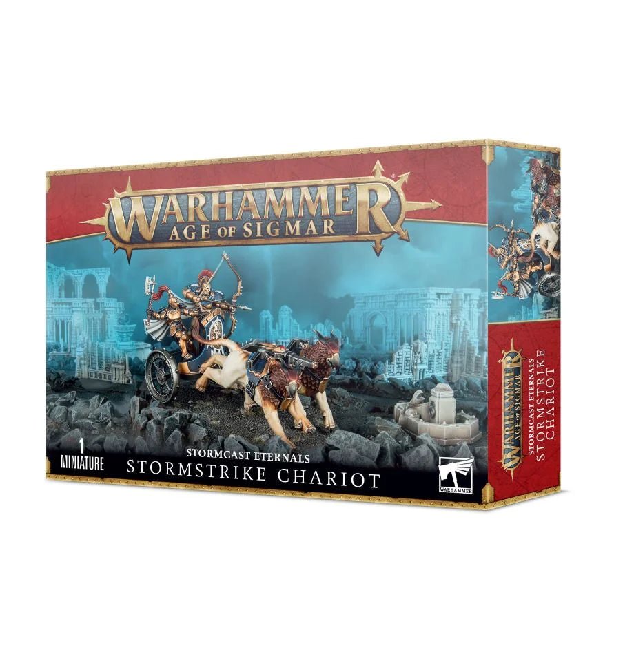 Games Workshop Age of Sigmar Stormcast Eternals Stormstrike Chariot box front