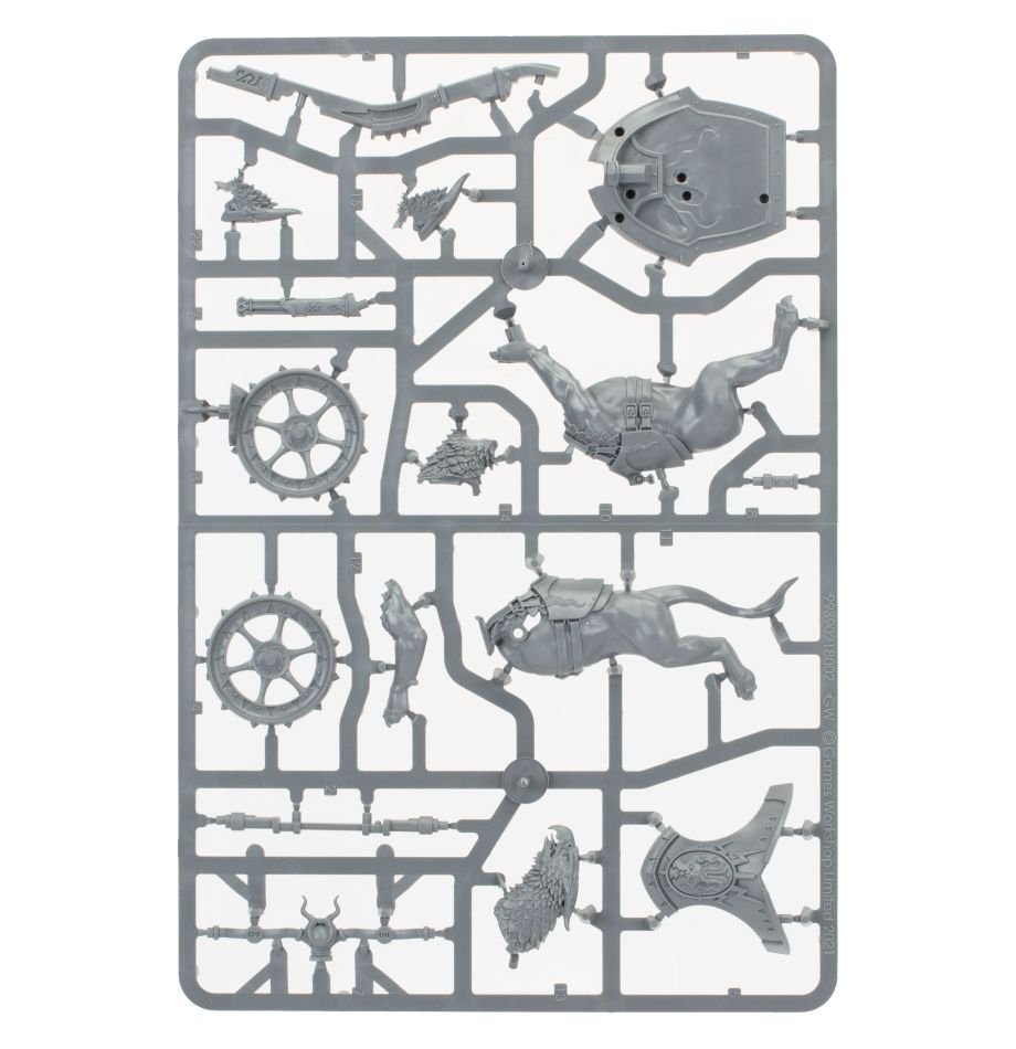 Stormcast Eternals: Stormstrike Chariot sprue contents - Loaded Dice