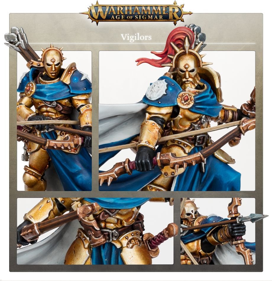 Stormcast Eternals: Vigilors model detail - Loaded Dice