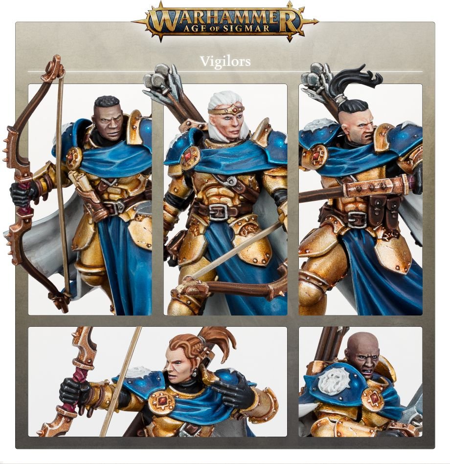 Stormcast Eternals: Vigilors model detail - Loaded Dice
