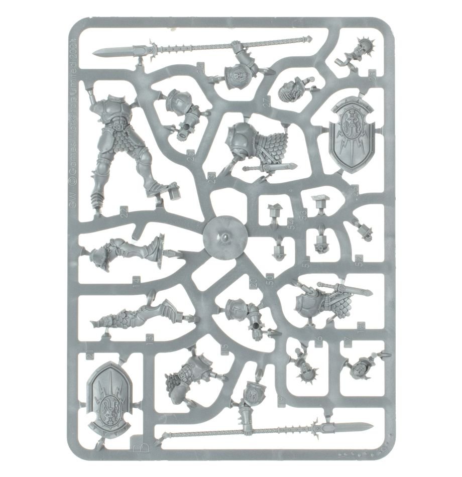 Stormcast Eternals: Vindictors sprue contents - Loaded Dice