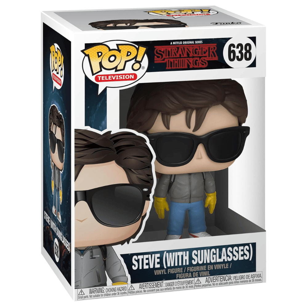 Stranger Things Funko POP! Steve with Sunglasses 9cm (638) - Loaded Dice