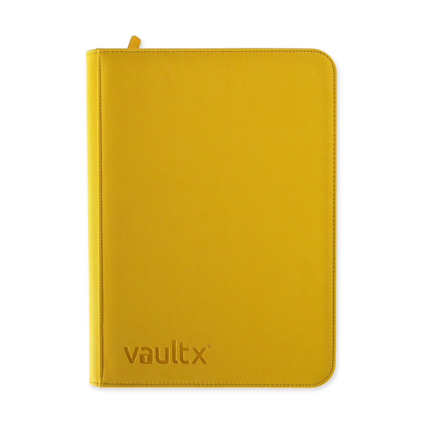 VaultX Exo-Tec Zip Binder - 9 Pocket - Yellow