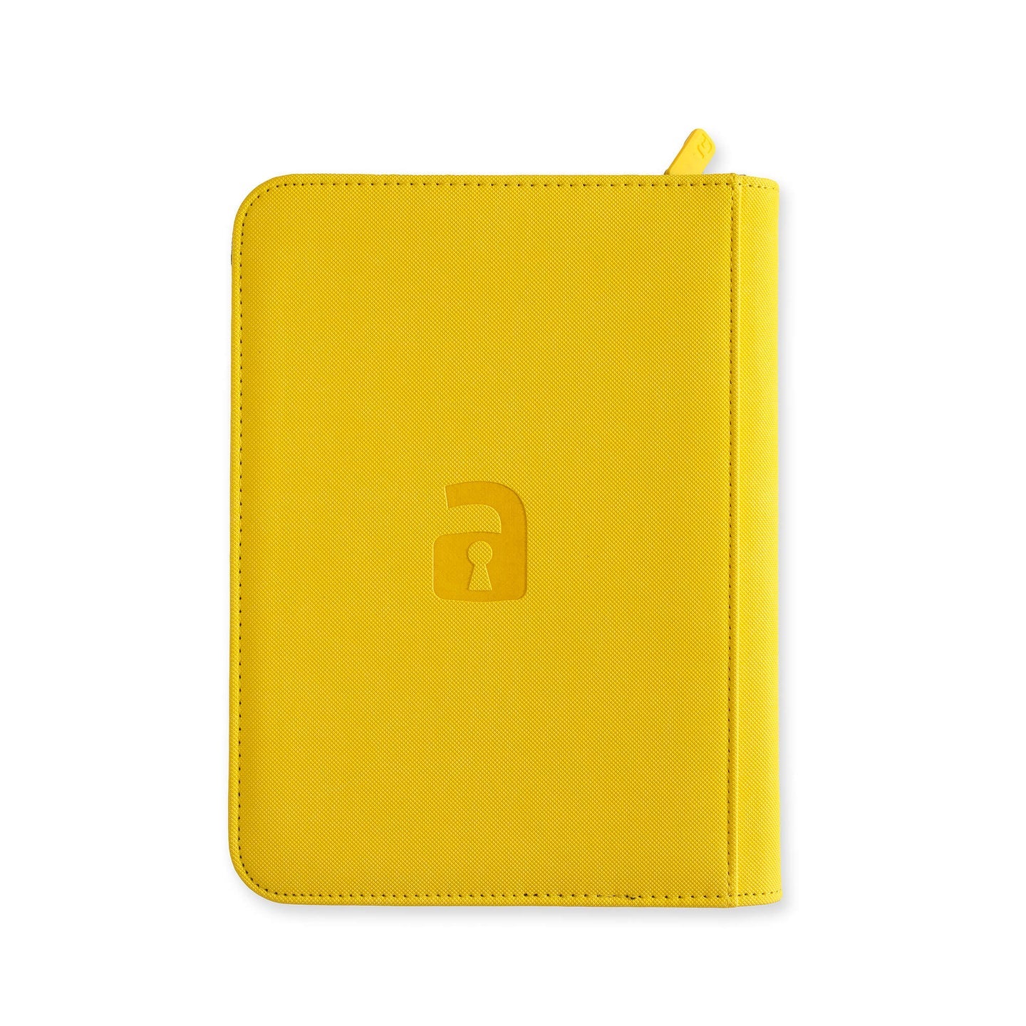 VaultX Exo-Tec Zip Binder - 4 Pocket - Yellow