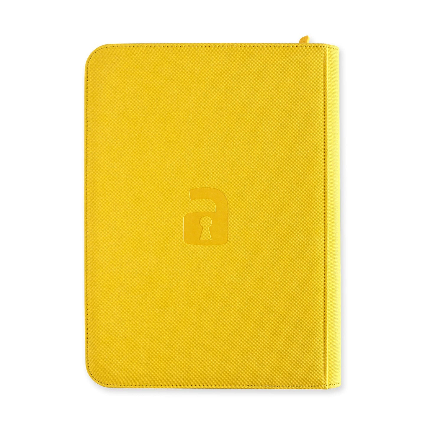 VaultX Exo-Tec Zip Binder - 9 Pocket - Yellow