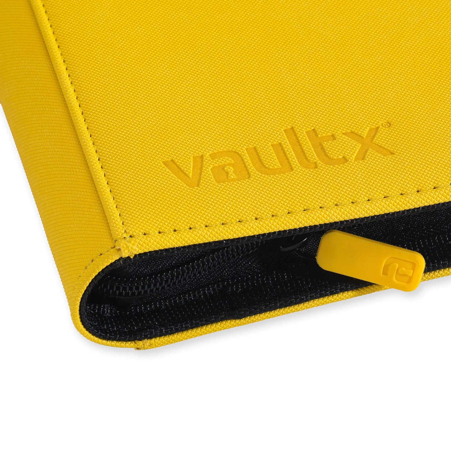 VaultX Exo-Tec Zip Binder - 4 Pocket - Yellow