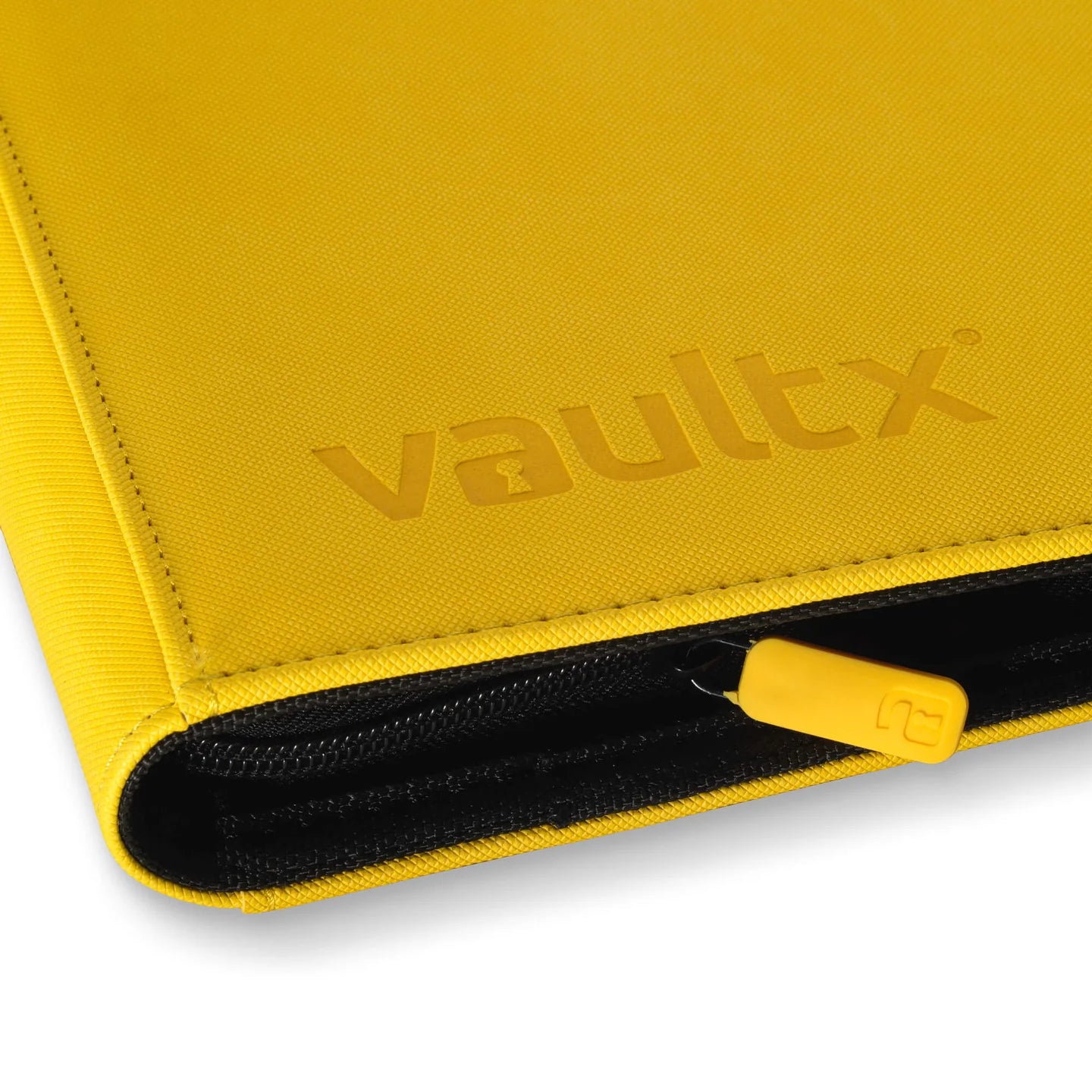 VaultX Exo-Tec Zip Binder - 9 Pocket - Yellow