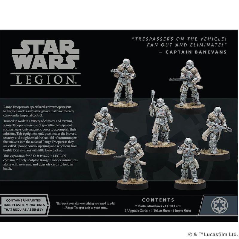 Star Wars: Legion - Range Troopers - Release Date 17/5/24 - Loaded Dice