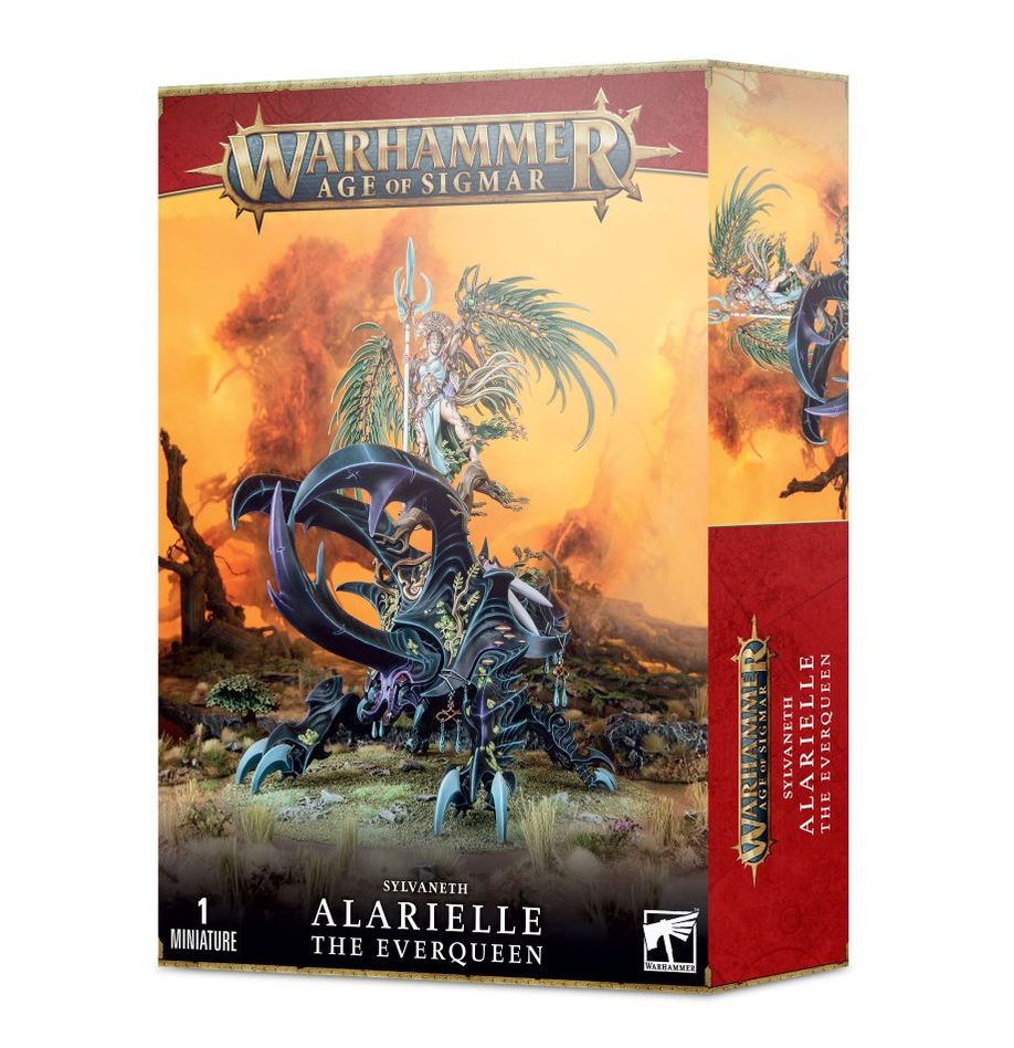 Warhammer Age of Sigmar Sylvaneth Alarielle the Everqueen box front, Games Workshop