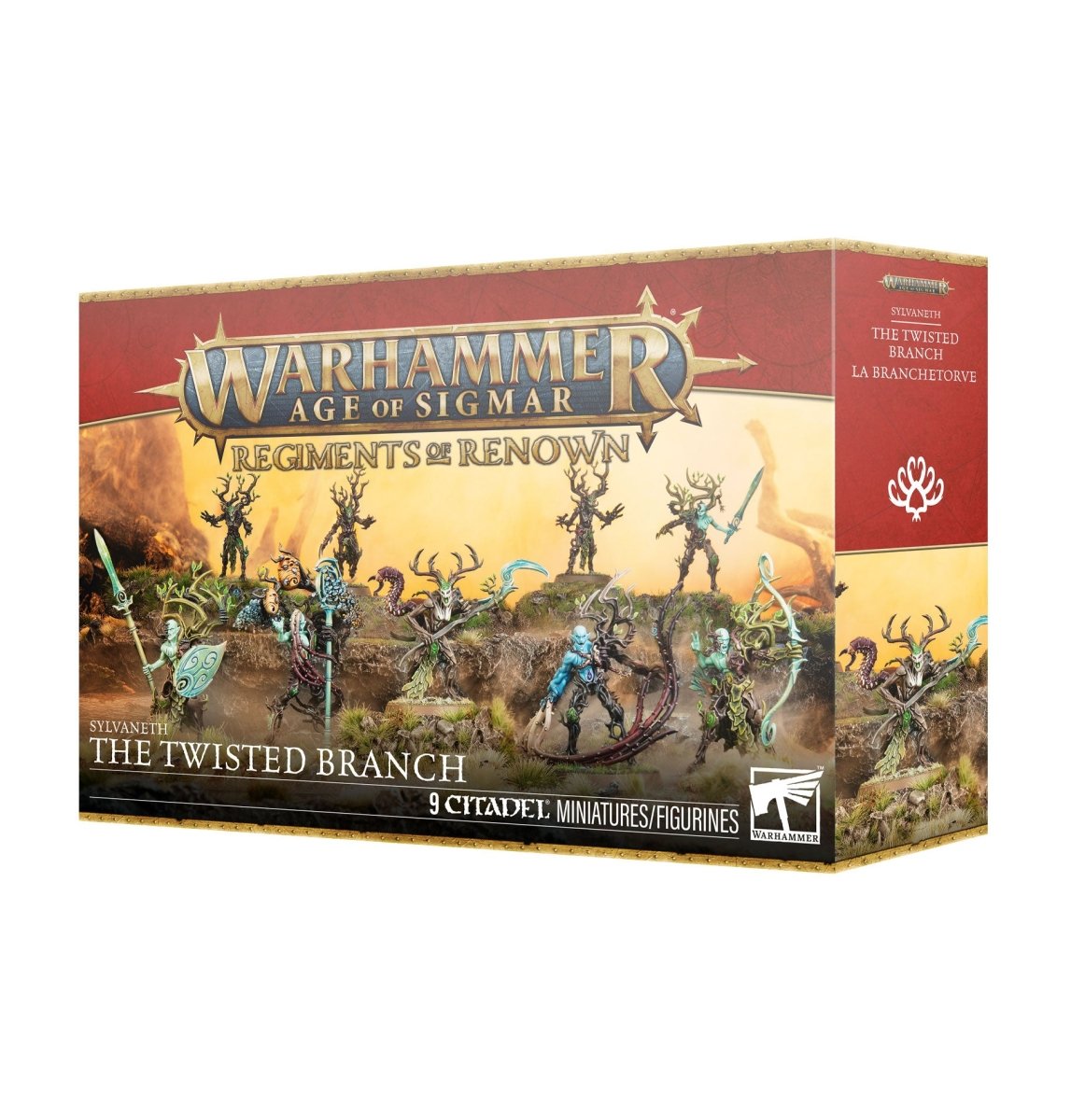Games Workshop Age of Sigmar Regiments of Renown Sylvaneth The Twisted Branch box front