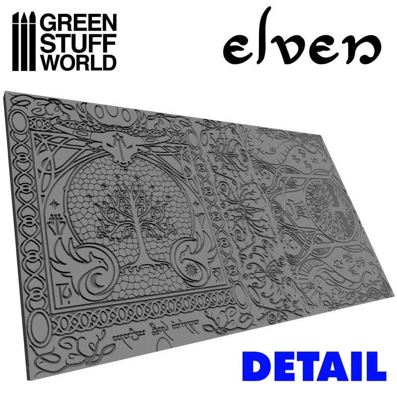 Green Stuff World Rolling Pin ELVEN - Loaded Dice
