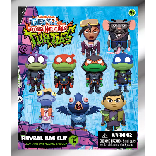 Tales of Teenage Mutant Ninja Turtles Series 6 blind bag 3D foam bag clip