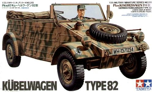Tamiya 1:35 German Kuebelwagen Type 82 - 35213 - Loaded Dice