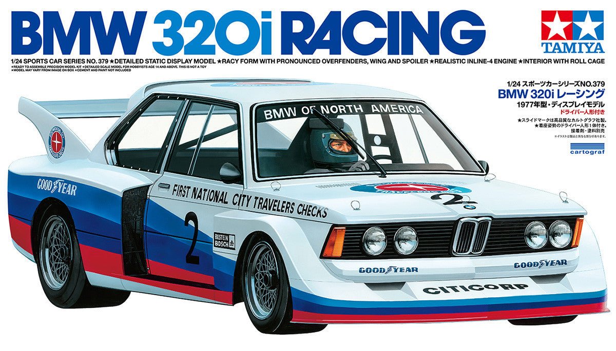 Tamiya 1:24 BMW 320i Racing (E21) - 24379