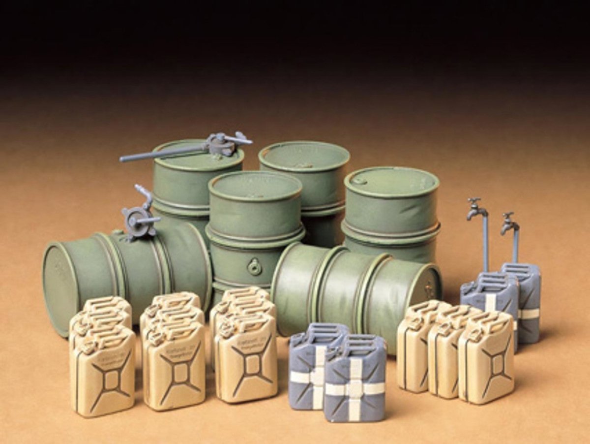 Tamiya 1:35 German Fuel Drum - 35186 - Loaded Dice