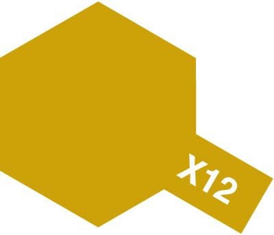 Tamiya Acrylic Paint Mini X-12 Gold Leaf - Loaded Dice