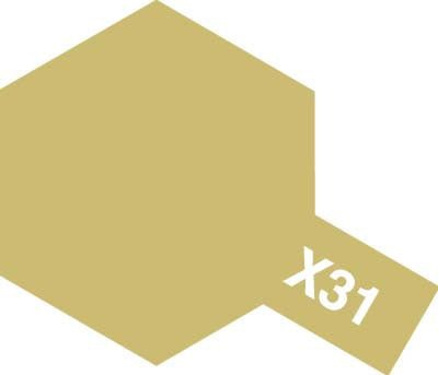 Tamiya Acrylic Paint Mini X-31 Titan Gold - Loaded Dice