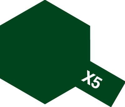 Tamiya Acrylic Paint Mini X-5 Green - Loaded Dice