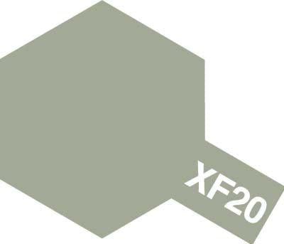 Tamiya Acrylic Paint Mini XF-20 Medium Grey - Loaded Dice