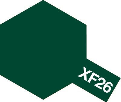 Tamiya Acrylic Paint Mini XF-26 Deep Green - Loaded Dice