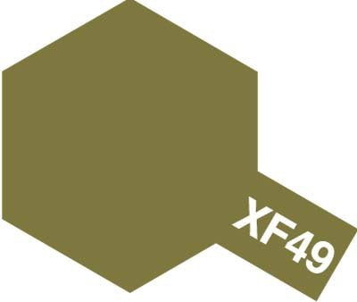 Tamiya Acrylic Paint Mini XF-49 Khaki - Loaded Dice