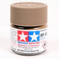 Tamiya acrylic paint mini XF-52 Flat Earth 10ml jar