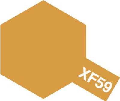 Tamiya Acrylic Paint Mini XF-59 Desert Yellow - Loaded Dice