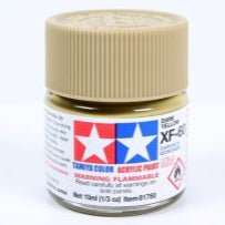 Tamiya acrylic paint mini XF-60 Dark Yellow 10ml jar