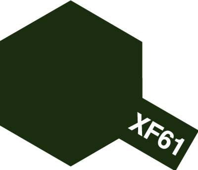 Tamiya Acrylic Paint Mini XF-61 Dark Green - Loaded Dice