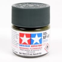 Tamiya acrylic paint mini XF-61 Dark Green 10ml jar