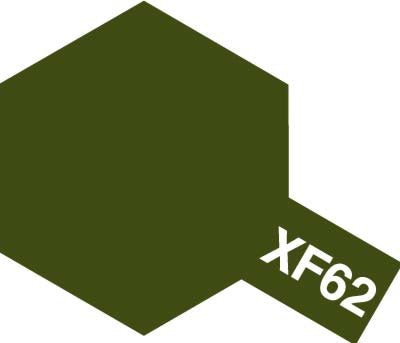 Tamiya Acrylic Paint Mini XF-62 Olive Drab - Loaded Dice