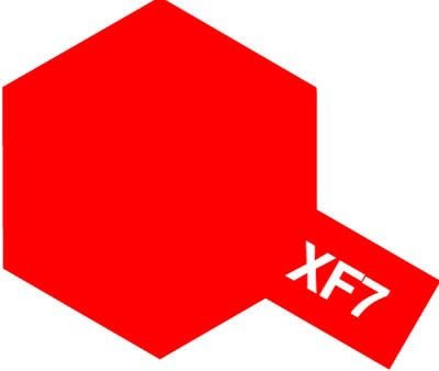 Tamiya Acrylic Paint Mini XF-7 Flat Red - Loaded Dice