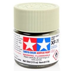 Tamiya acrylic paint mini XF-76 Grey-Green (IJN) 10ml jar