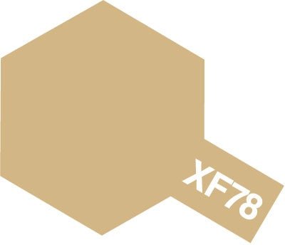 Tamiya Acrylic Paint Mini XF-78 Wooden Deck Tan - Loaded Dice