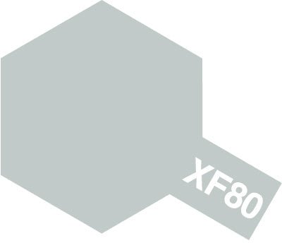Tamiya Acrylic Paint Mini XF-80 Royal Light Gray - Loaded Dice